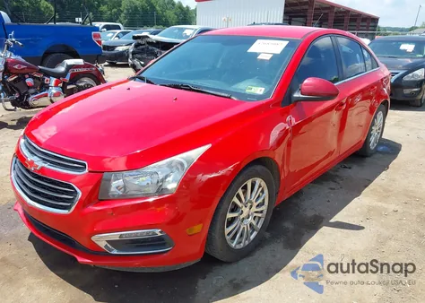 2016 Chevrolet Cruze Limited Eco Manual z USA, uszkodzony, nr VIN 1G1PH5SBXG7167186